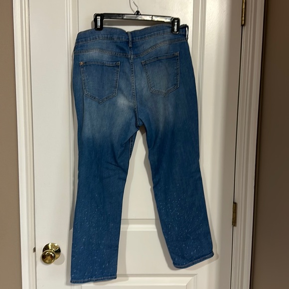 Gently loved Old Navy Boyfriend Straight Size 10 regular - Picture 2 of 3